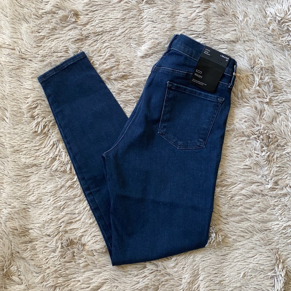 JBRAND SOPHIA MID RISE ECO WASH JEANS NWT